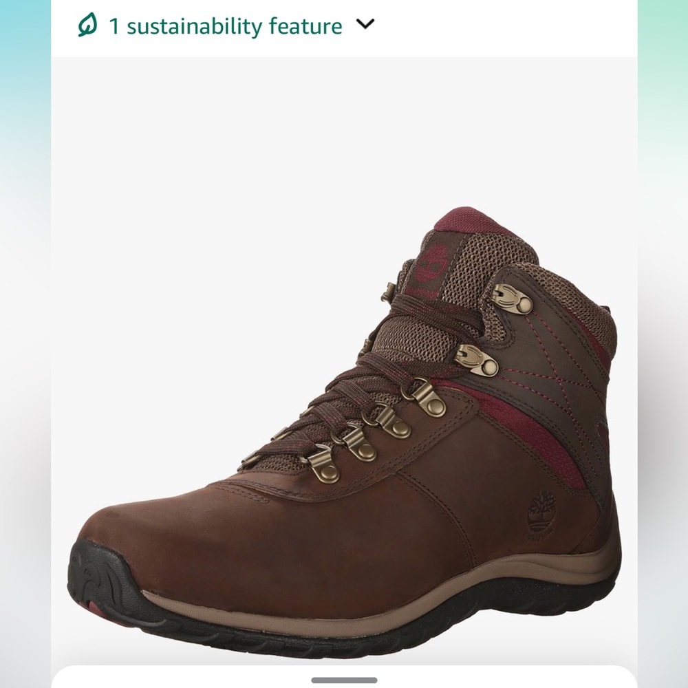 Women’s Timberland “Norwood” Style Hiking Boots- EUC Size 9